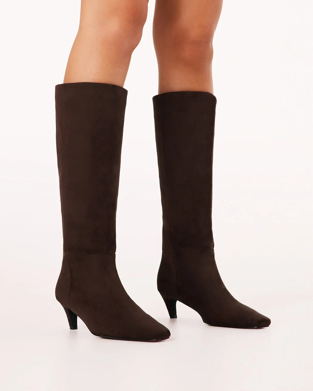 JOVIE - DARK CACAO SUEDE sold by Billini product image thumbnail 4