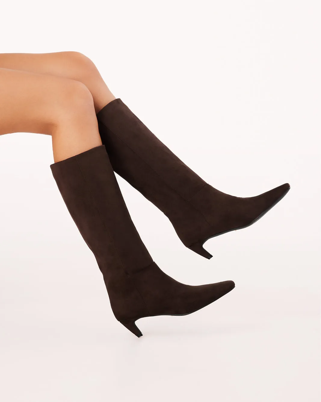 JOVIE - DARK CACAO SUEDE sold by Billini product image thumbnail 2