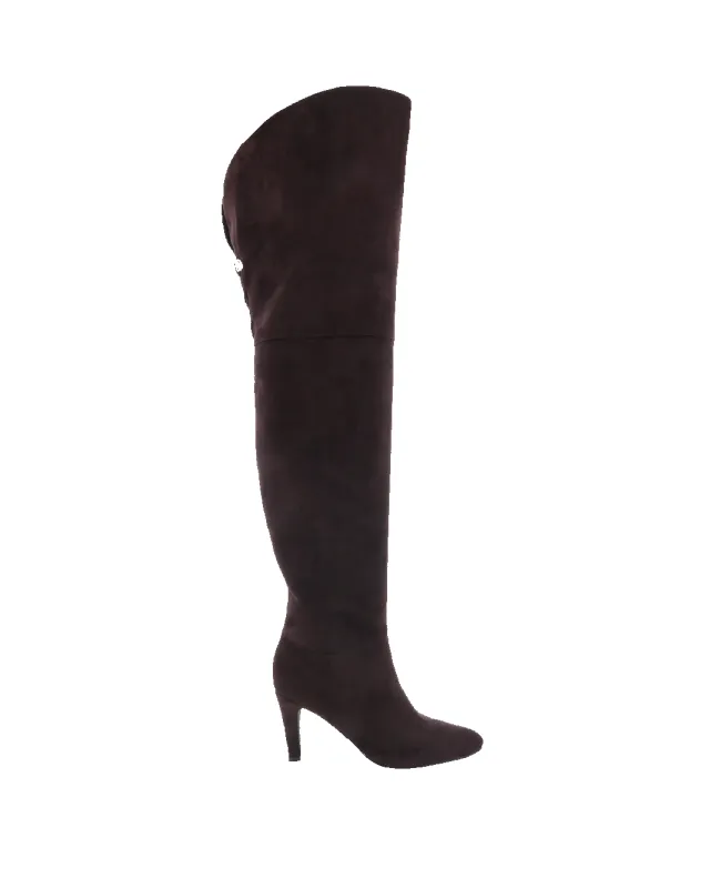 LOUIE - DARK CACAO SUEDE sold by Billini