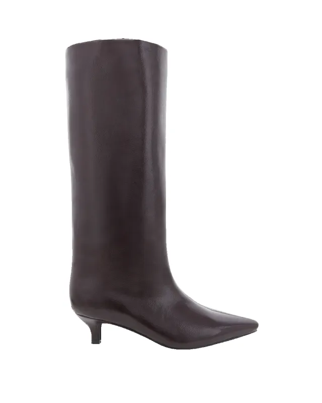 ELSPETH - MERLOT CRINKLE PATENT sold by Billini