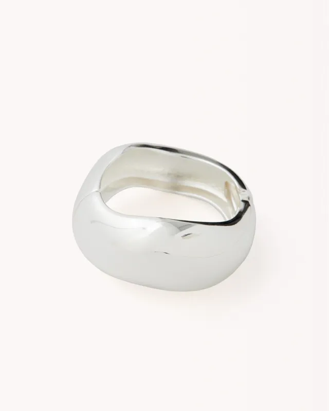 HALLIE BANGLE - STERLING SILVER sold by Billini