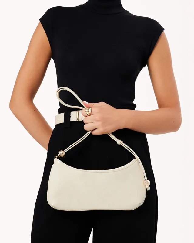 ROSABELLE SHOULDER BAG - OYSTER SHINE sold by Billini