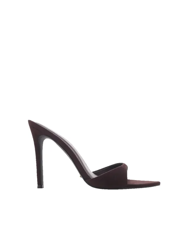 QUINBY - DARK CACAO SUEDE sold by Billini