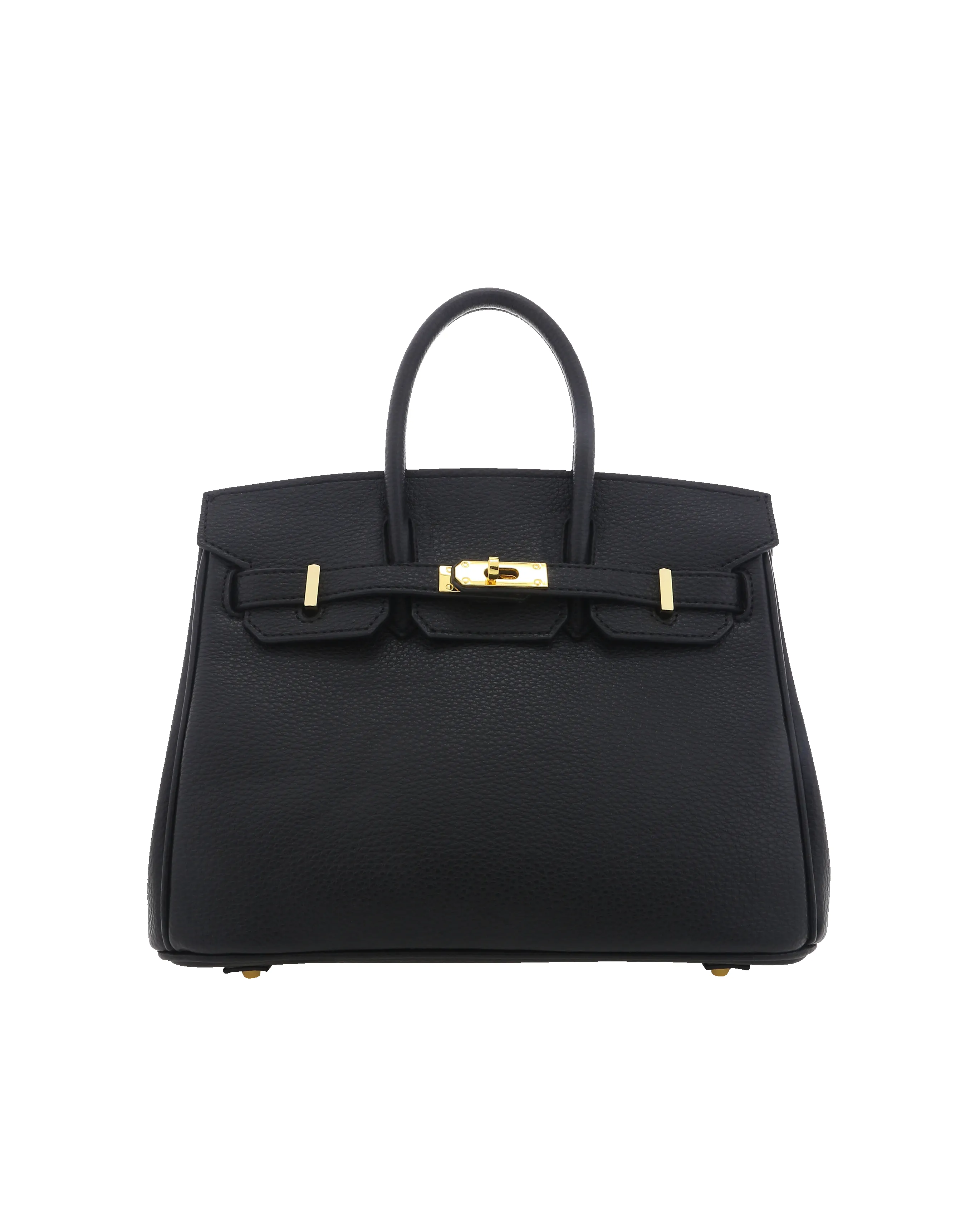 HAMPTON HANDLE BAG - BLACK PEBBLE sold by Billini product image thumbnail 4