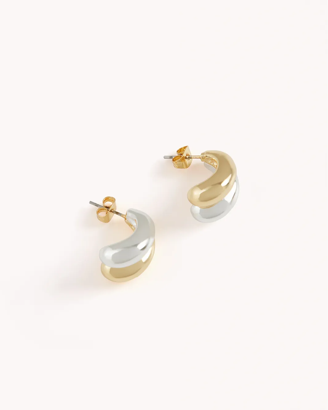 ELARA EARRINGS - GOLD PLATED 18K-STERLING SILVER sold by Billini product image thumbnail 4