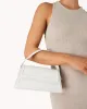 MARBLE HANDLE BAG - WHITE sold by Billini