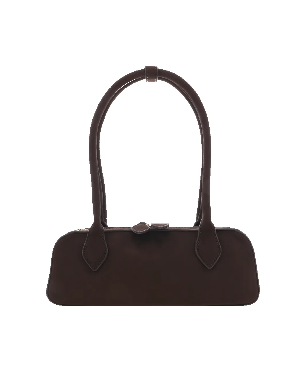 GIA SHOULDER BAG - DARK CACAO SUEDE sold by Billini product image thumbnail 5