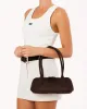 GIA SHOULDER BAG - DARK CACAO SUEDE sold by Billini