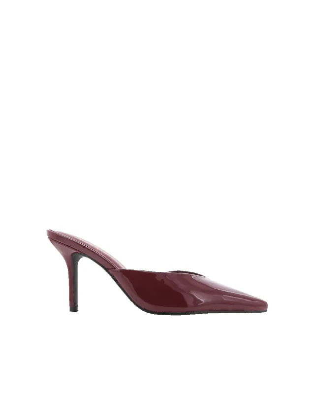 KAREY - CHERRY RED PATENT sold by Billini