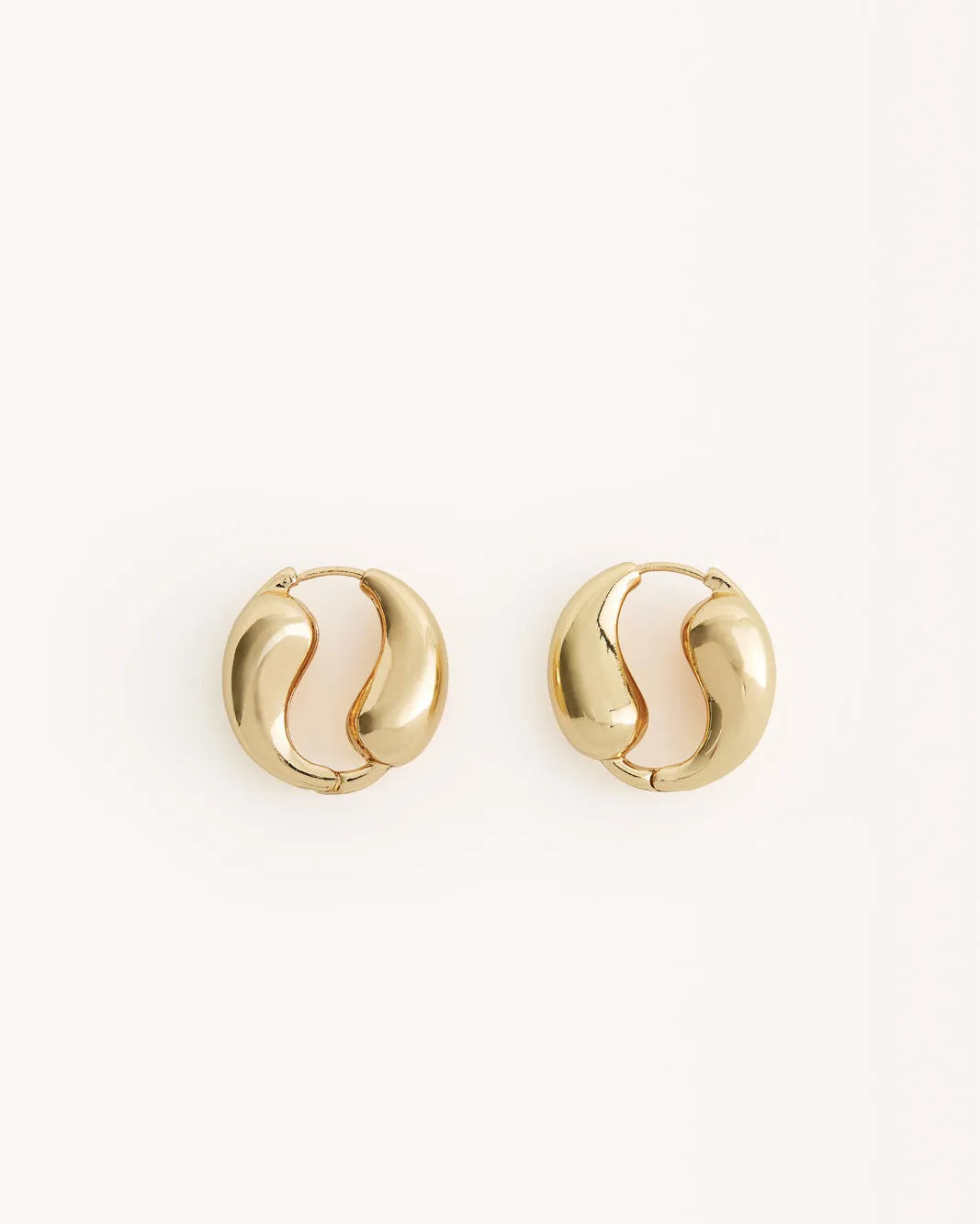 ALDA EARRINGS - GOLD sold by Billini product image thumbnail 2