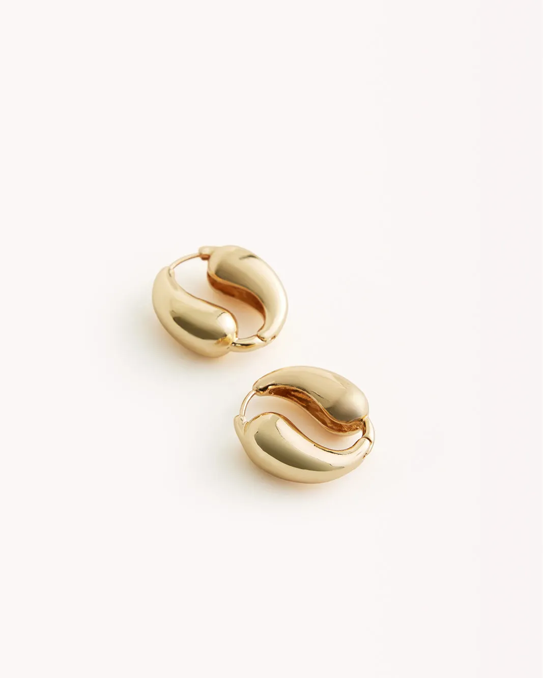 ALDA EARRINGS - GOLD sold by Billini product image thumbnail 4