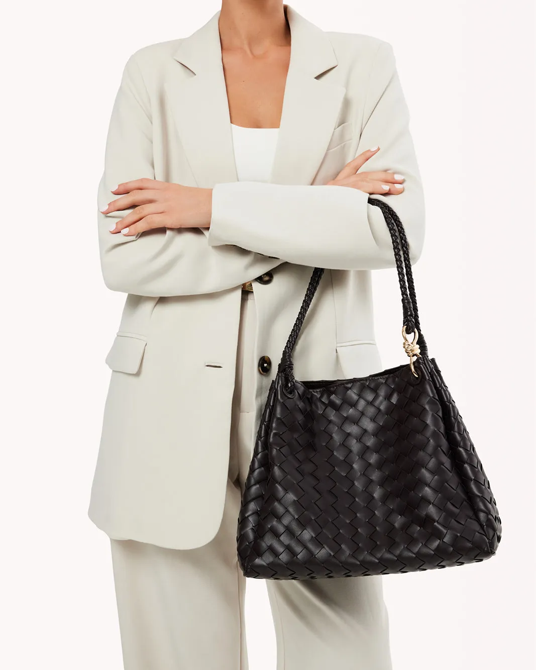 LENI SHOULDER BAG - DARK CACAO sold by Billini