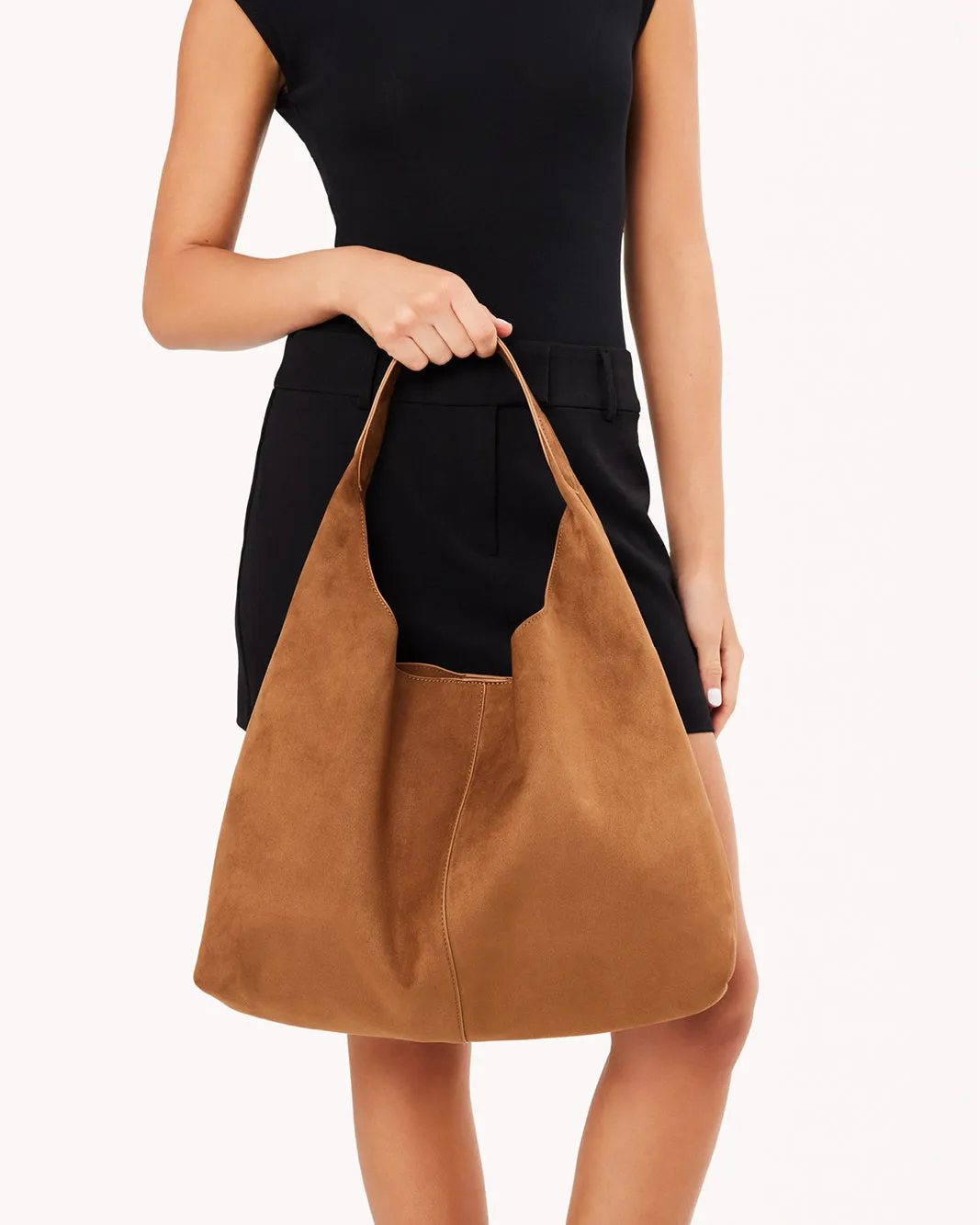 REMI SHOULDER BAG - HAZEL SUEDE sold by Billini product image thumbnail 2