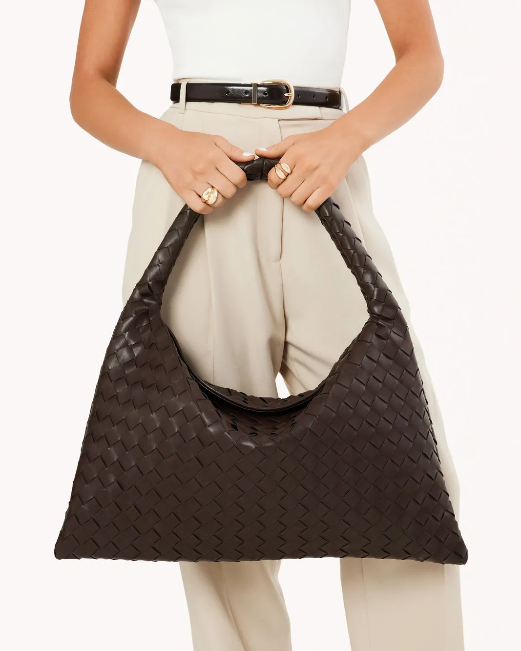 KAMI SHOULDER BAG - CHOCOLATE sold by Billini