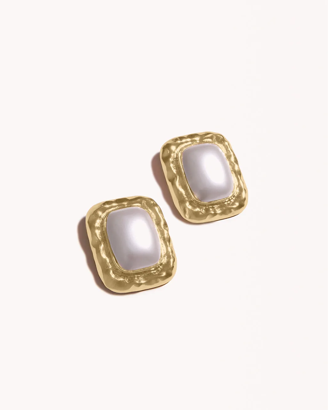 OPHELIA EARRINGS - GOLD-PEARL sold by Billini product image thumbnail 2