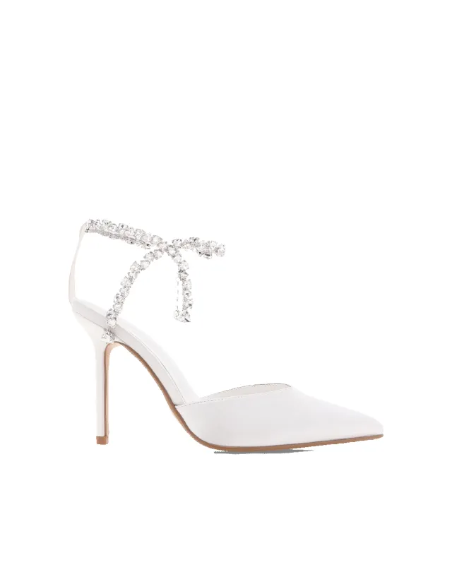 QARA - WHITE SATIN sold by Billini