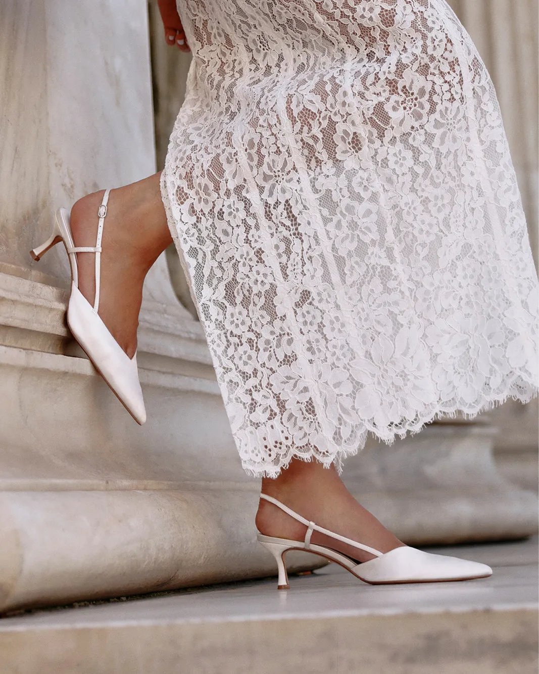 VARRO - WHITE SATIN sold by Billini product image thumbnail 2