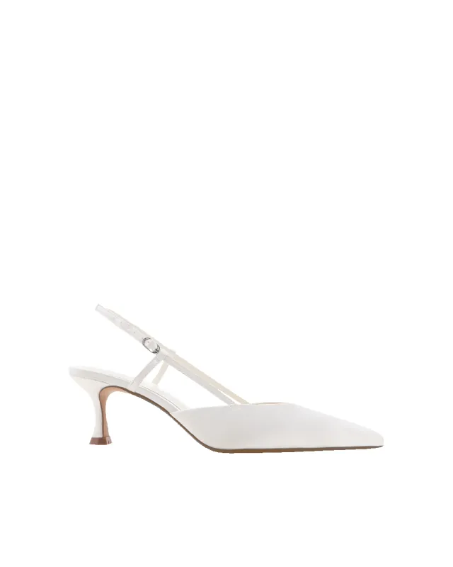 VARRO - WHITE SATIN sold by Billini