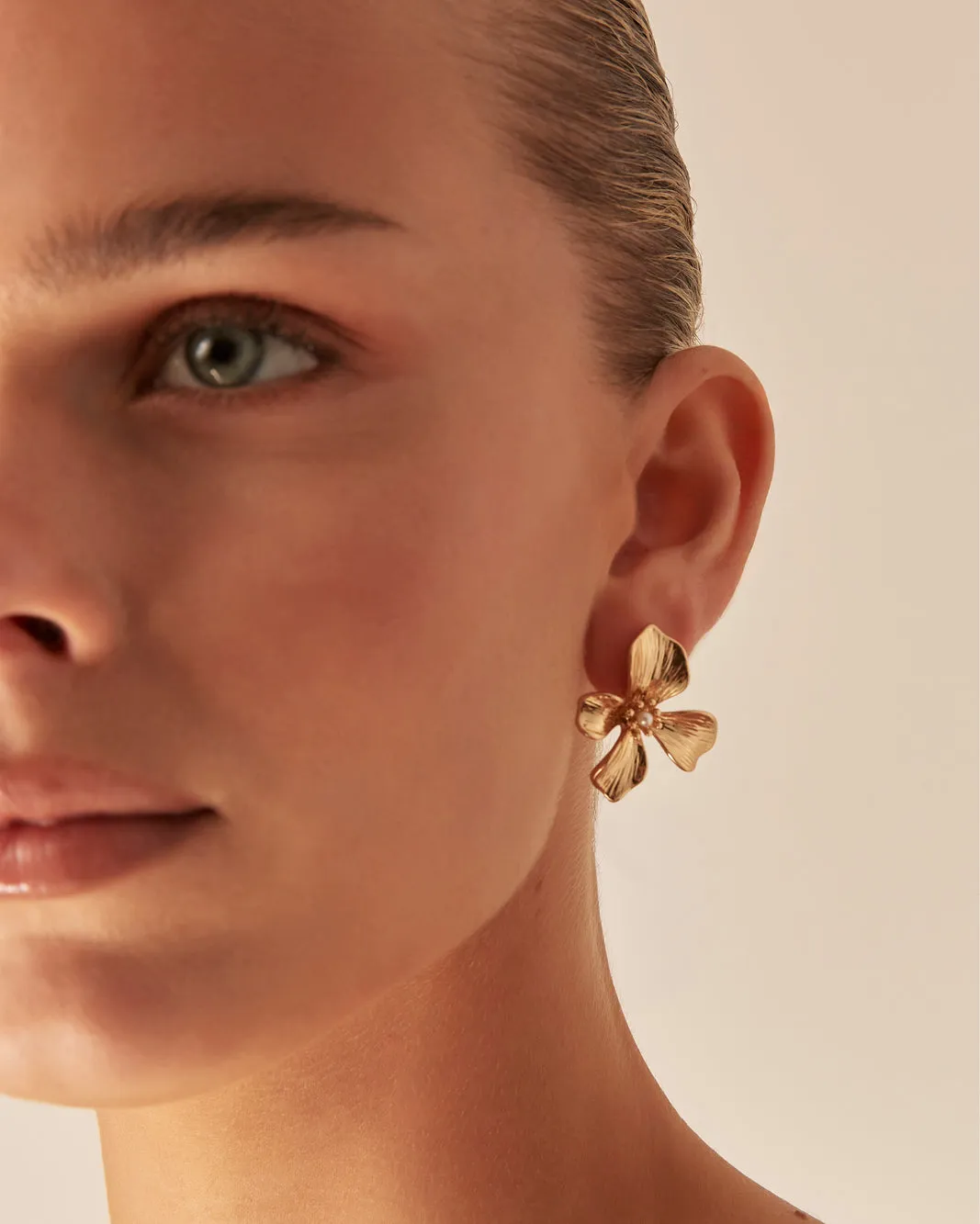 ELSIE EARRINGS - GOLD sold by Billini product image thumbnail 3