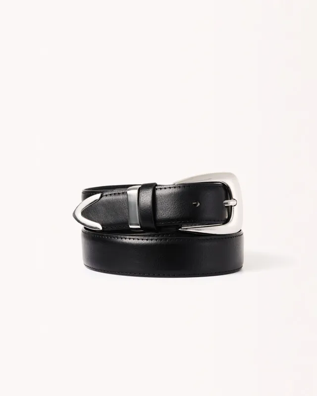 BRYNLEE BELT - BLACK-SILVER sold by Billini