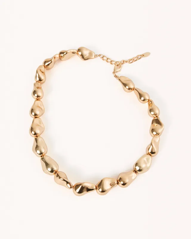 NINA NECKLACE - GOLD PLATED 18K sold by Billini