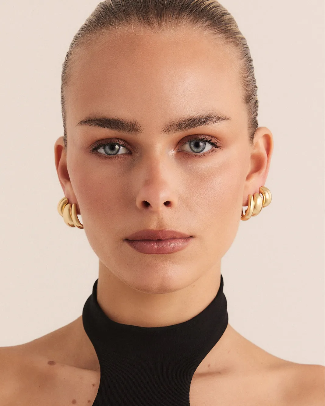 ZALI 3 PACK EARRINGS - GOLD PLATED 18K sold by Billini product image thumbnail 3