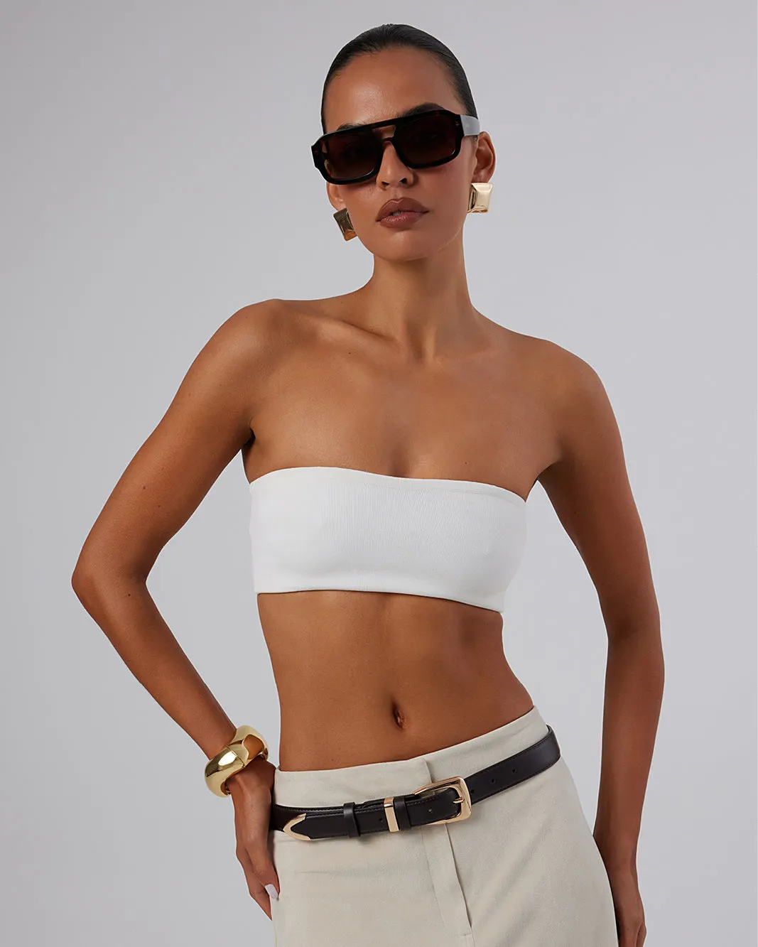 BRYNLEE BELT - DARK CACAO-GOLD sold by Billini product image thumbnail 3