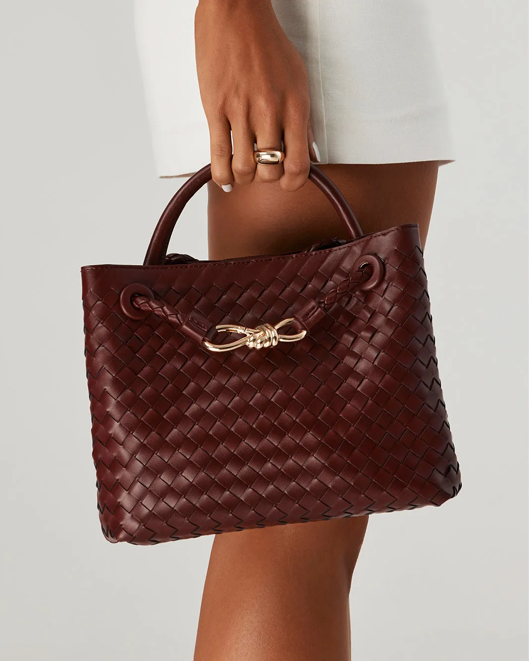 AIMEE SHOULDER BAG - WINE sold by Billini