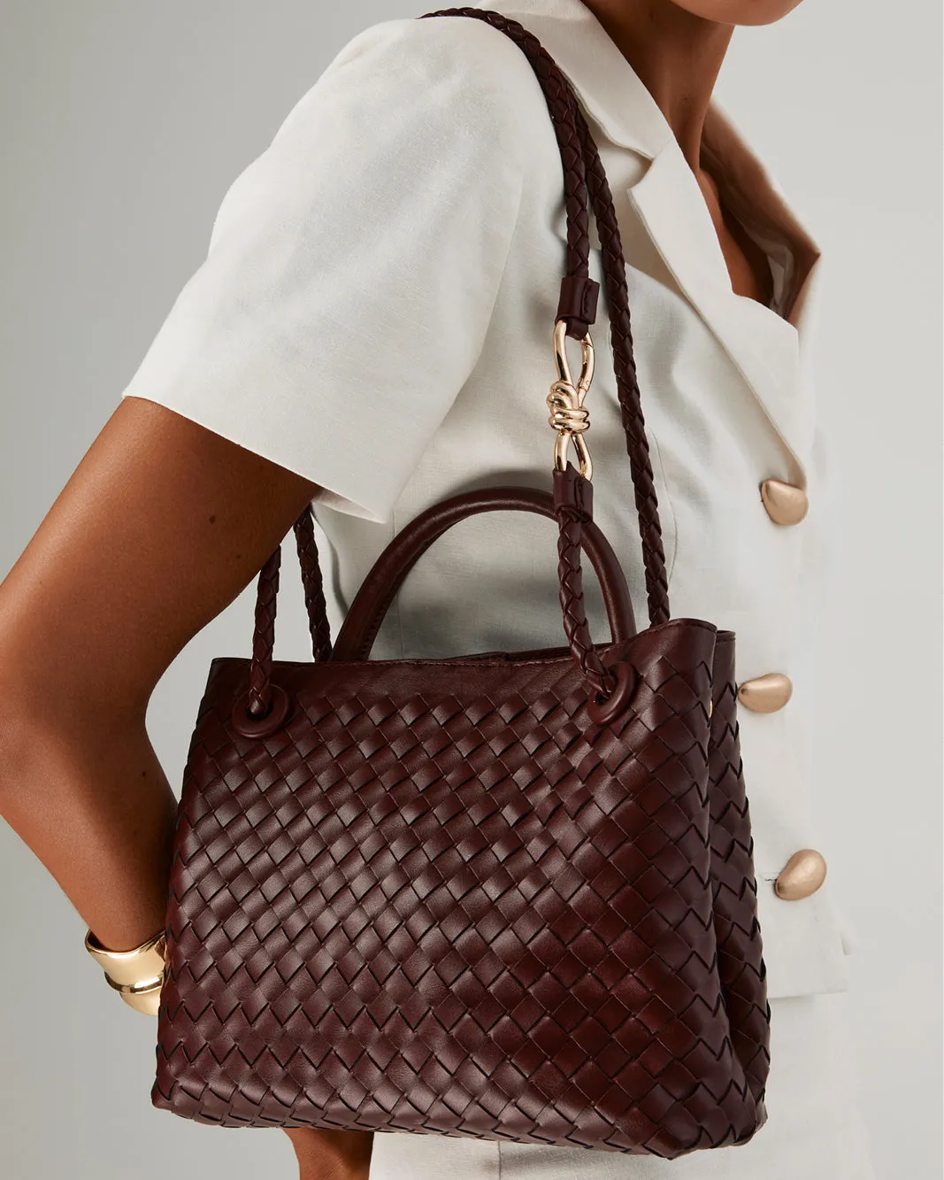 AIMEE SHOULDER BAG - WINE sold by Billini product image thumbnail 2