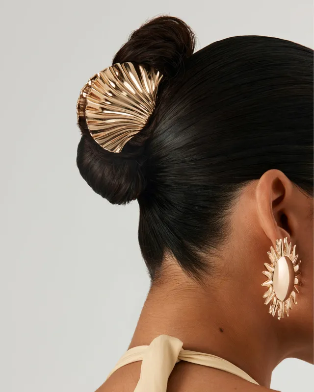 AMARA CLAW CLIP - GOLD sold by Billini