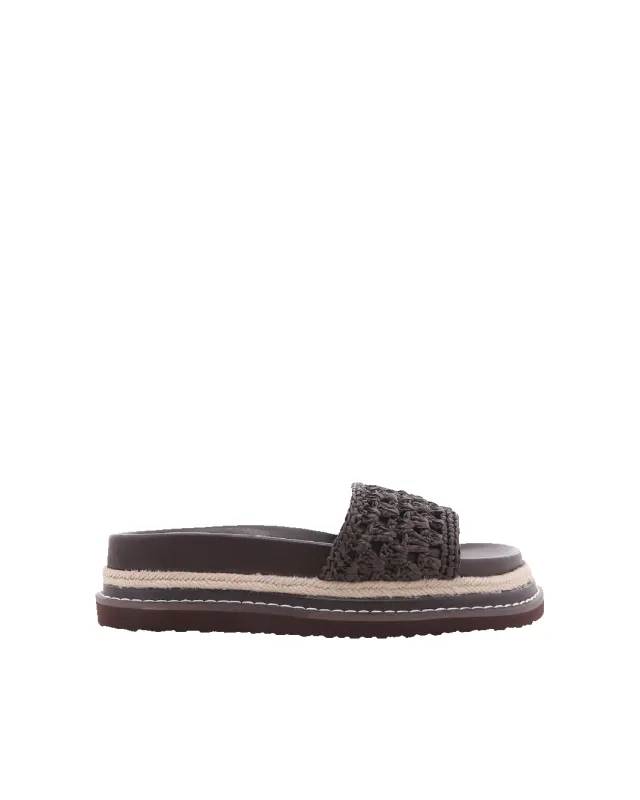 ALTHEA - CHOCOLATE RAFFIA sold by Billini