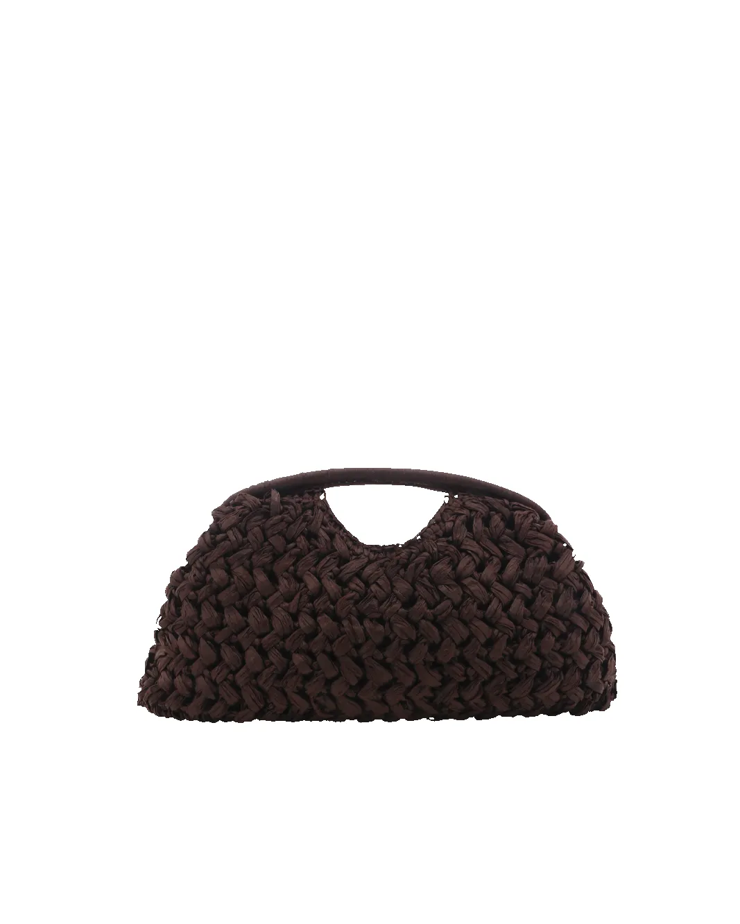 LENA CLUTCH BAG - CHOCOLATE RAFFIA sold by Billini product image thumbnail 3