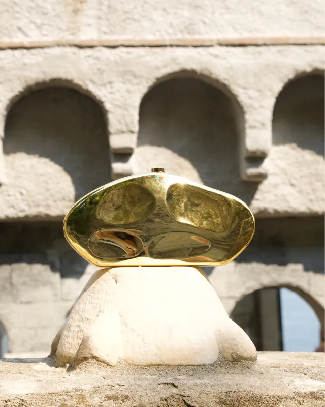 ELODY CLUTCH BAG - GOLD sold by Billini