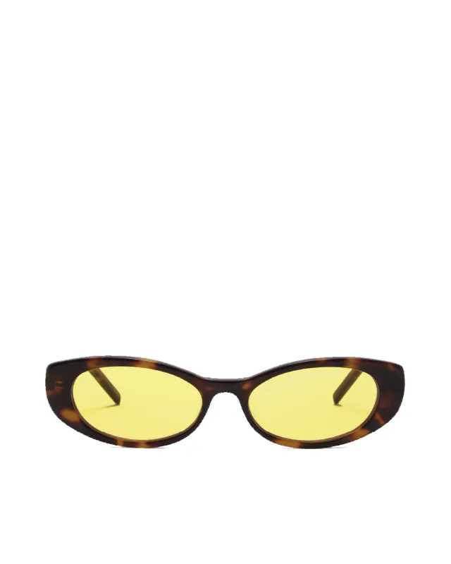 THE OLIVIA - HAVANA TORT-YELLOW sold by Billini