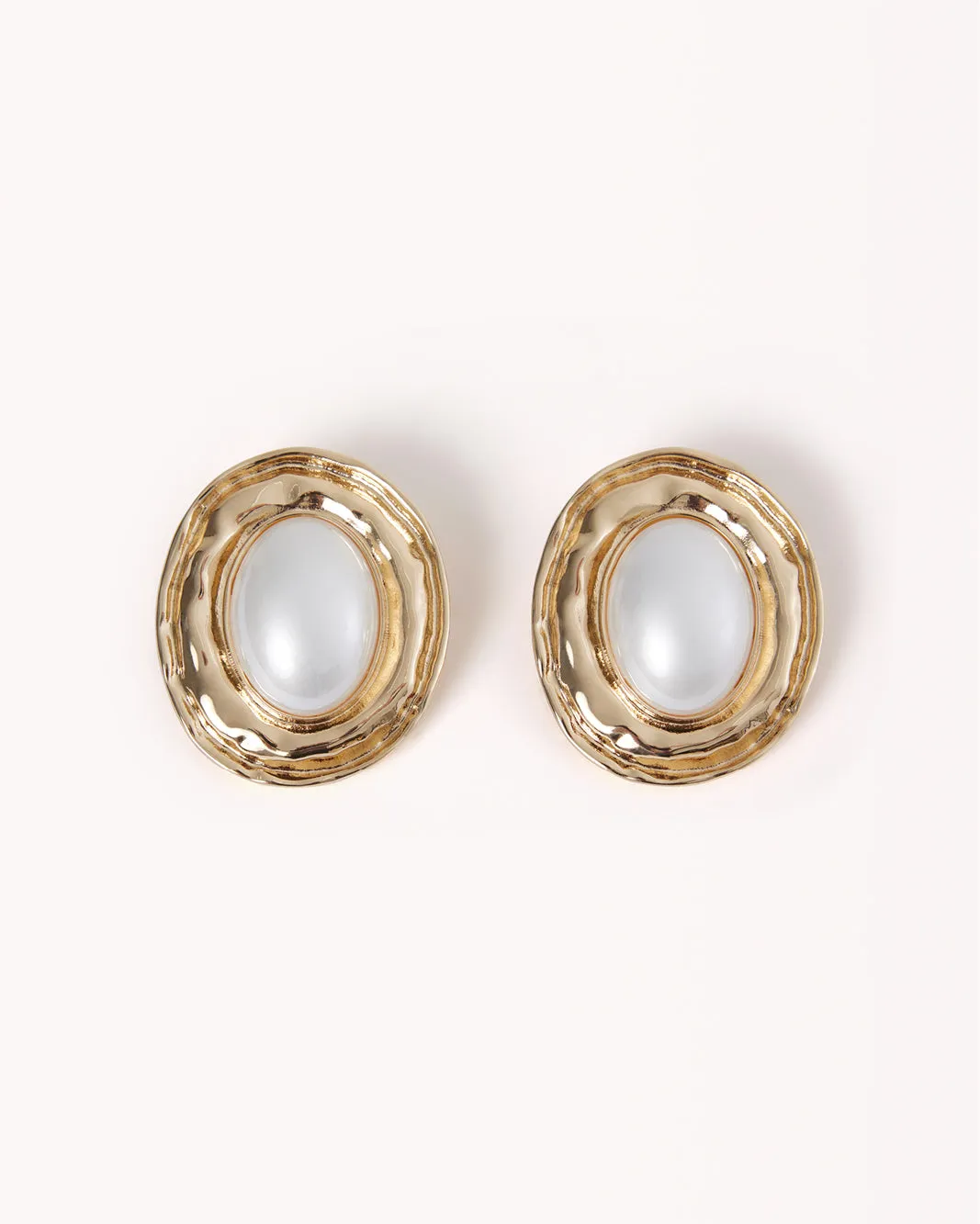 EVIE EARRINGS - GOLD-PEARL sold by Billini product image thumbnail 2