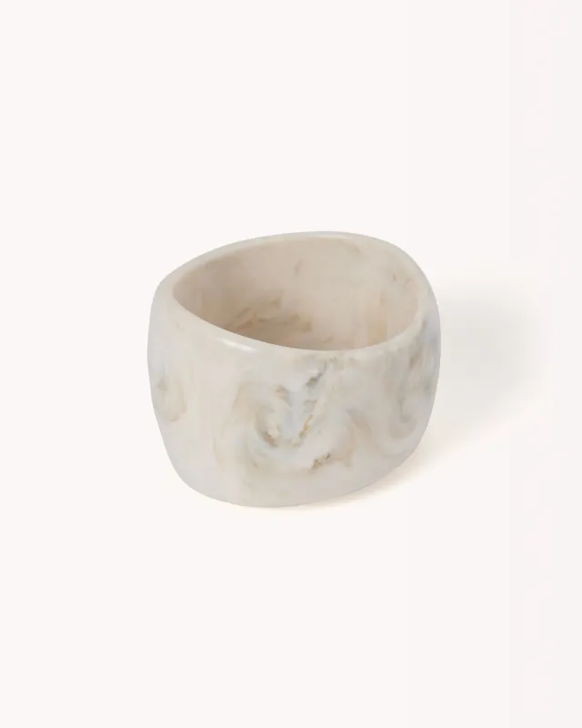 HARLOW BANGLE - BONE TORT sold by Billini