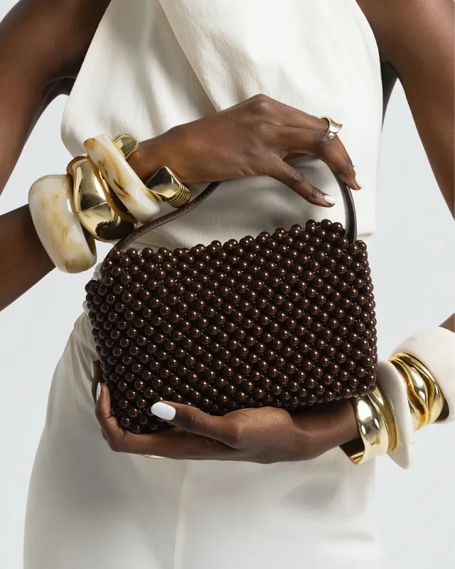 JEANIE HANDLE BAG - CHOCOLATE sold by Billini
