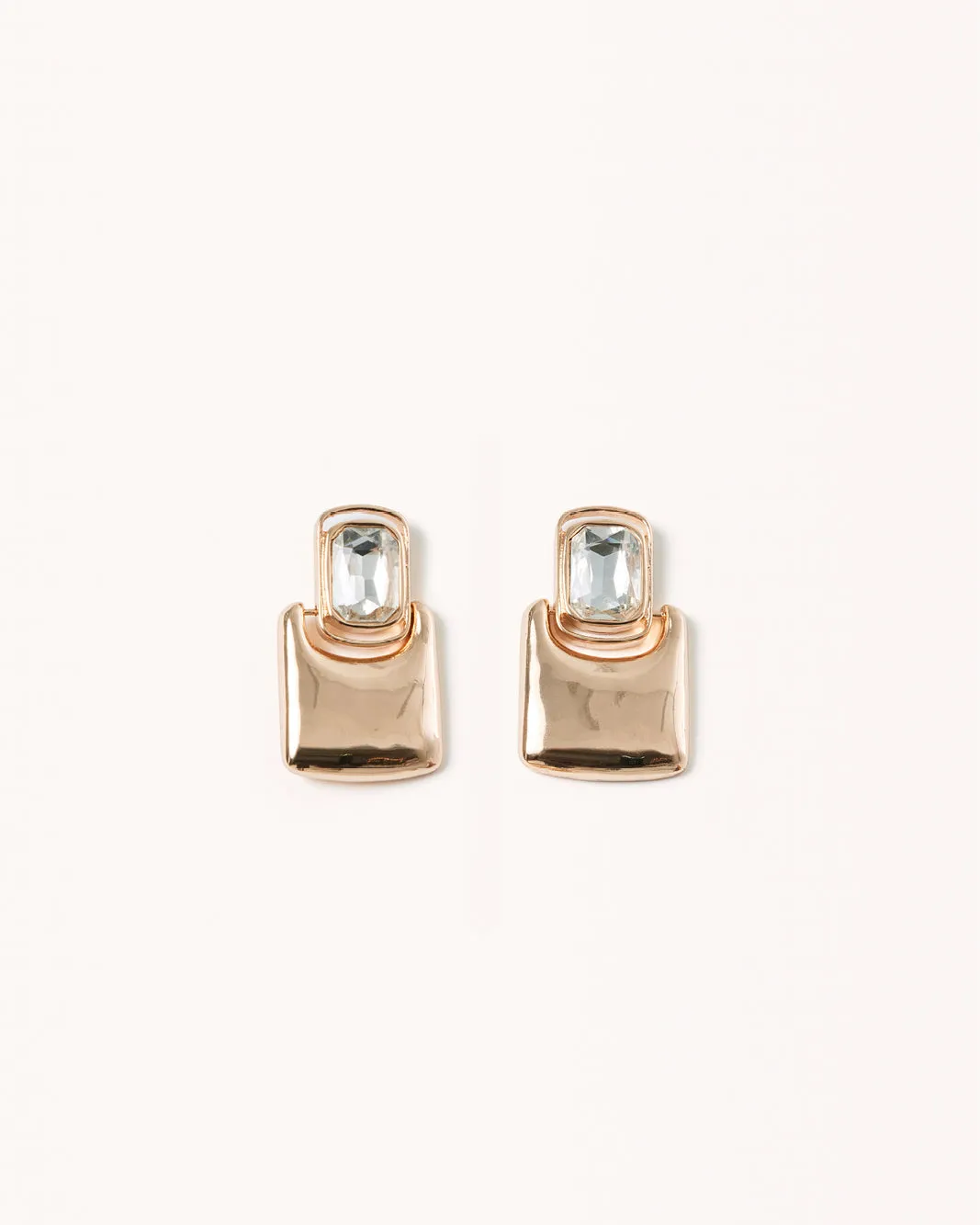 HANNAH EARRINGS - GOLD-DIAMANTE sold by Billini product image thumbnail 2