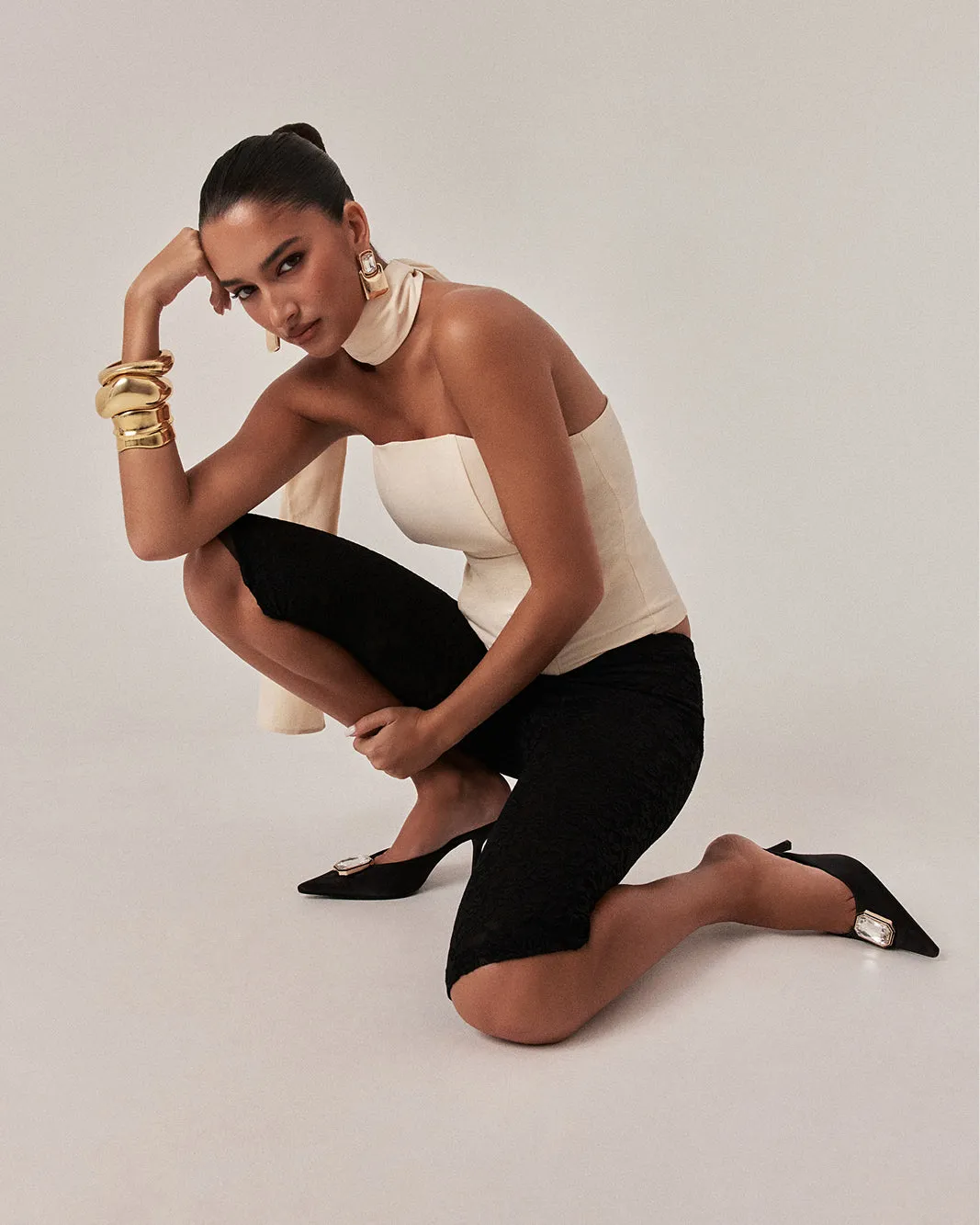 SPARROW - BLACK SATIN sold by Billini product image thumbnail 4