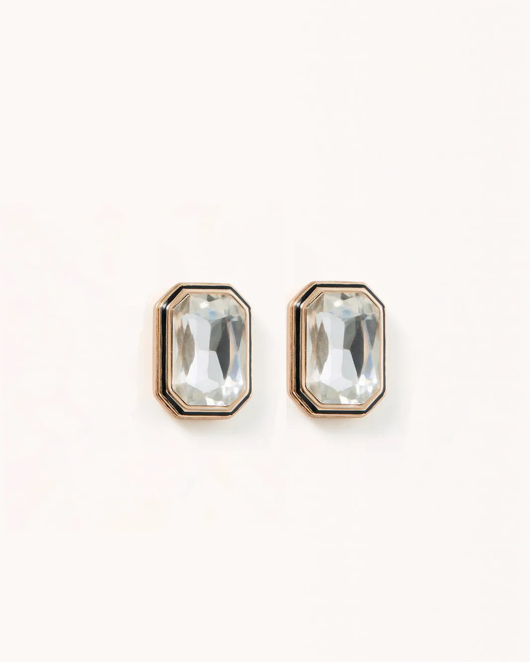 MARA EARRINGS - GOLD-DIAMANTE sold by Billini