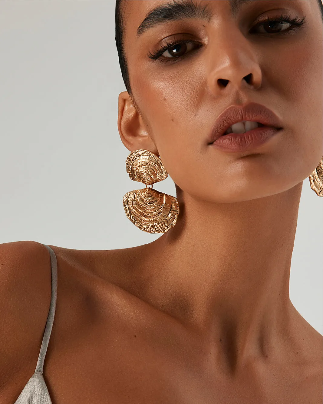 SERENA EARRINGS - GOLD sold by Billini product image thumbnail 4