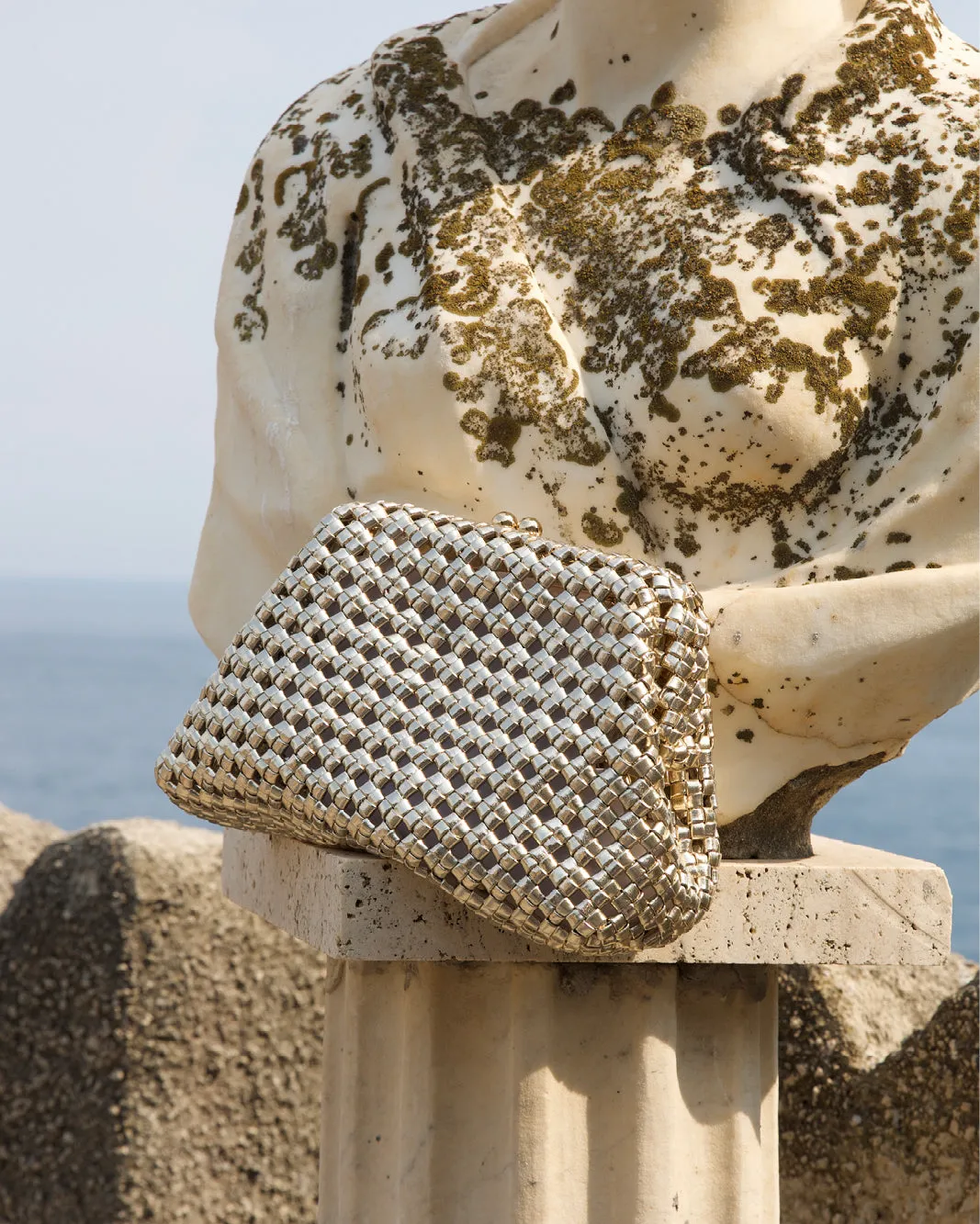 MADELINE CLUTCH BAG - GOLD METALLIC sold by Billini product image thumbnail 3