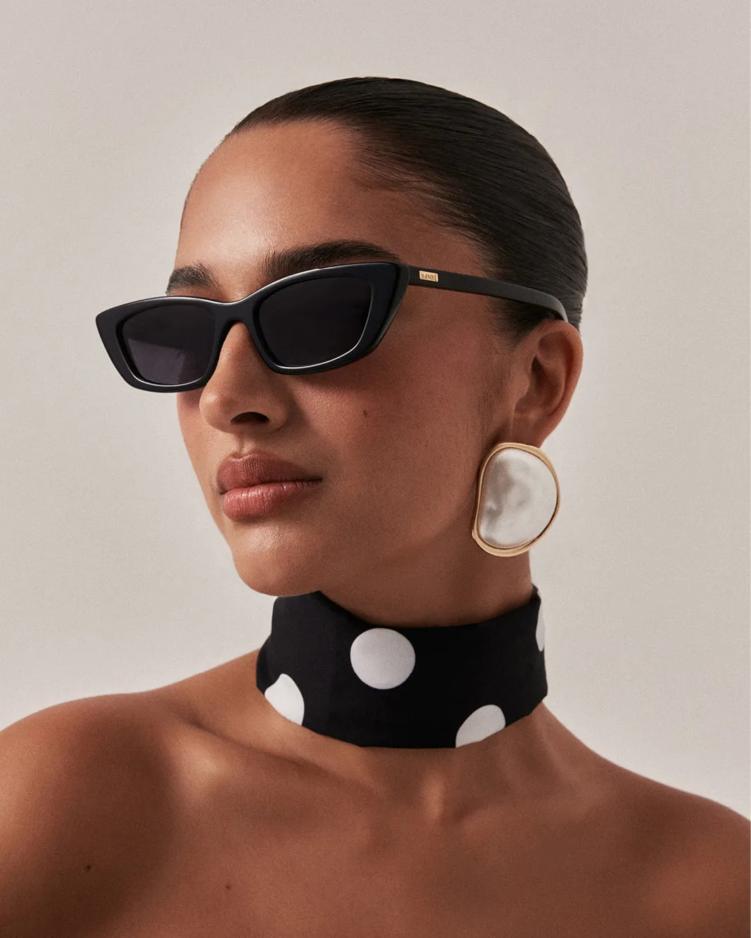 BRIA EARRINGS - GOLD-PEARL sold by Billini product image thumbnail 4