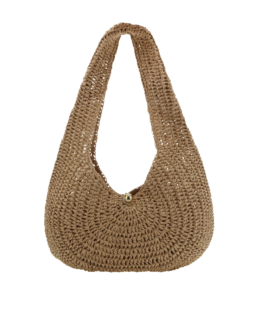 SCARLETTE SHOULDER BAG - NATURAL RAFFIA sold by Billini