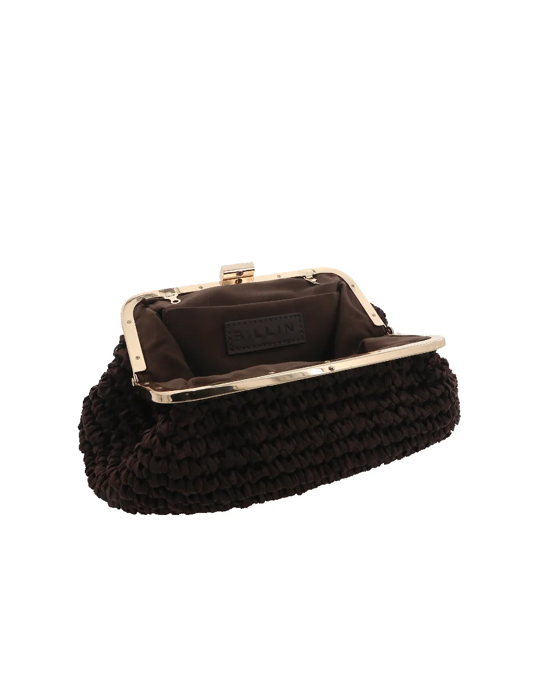 CAMILLE CLUTCH BAG - CHOCOLATE RAFFIA sold by Billini product image thumbnail 4