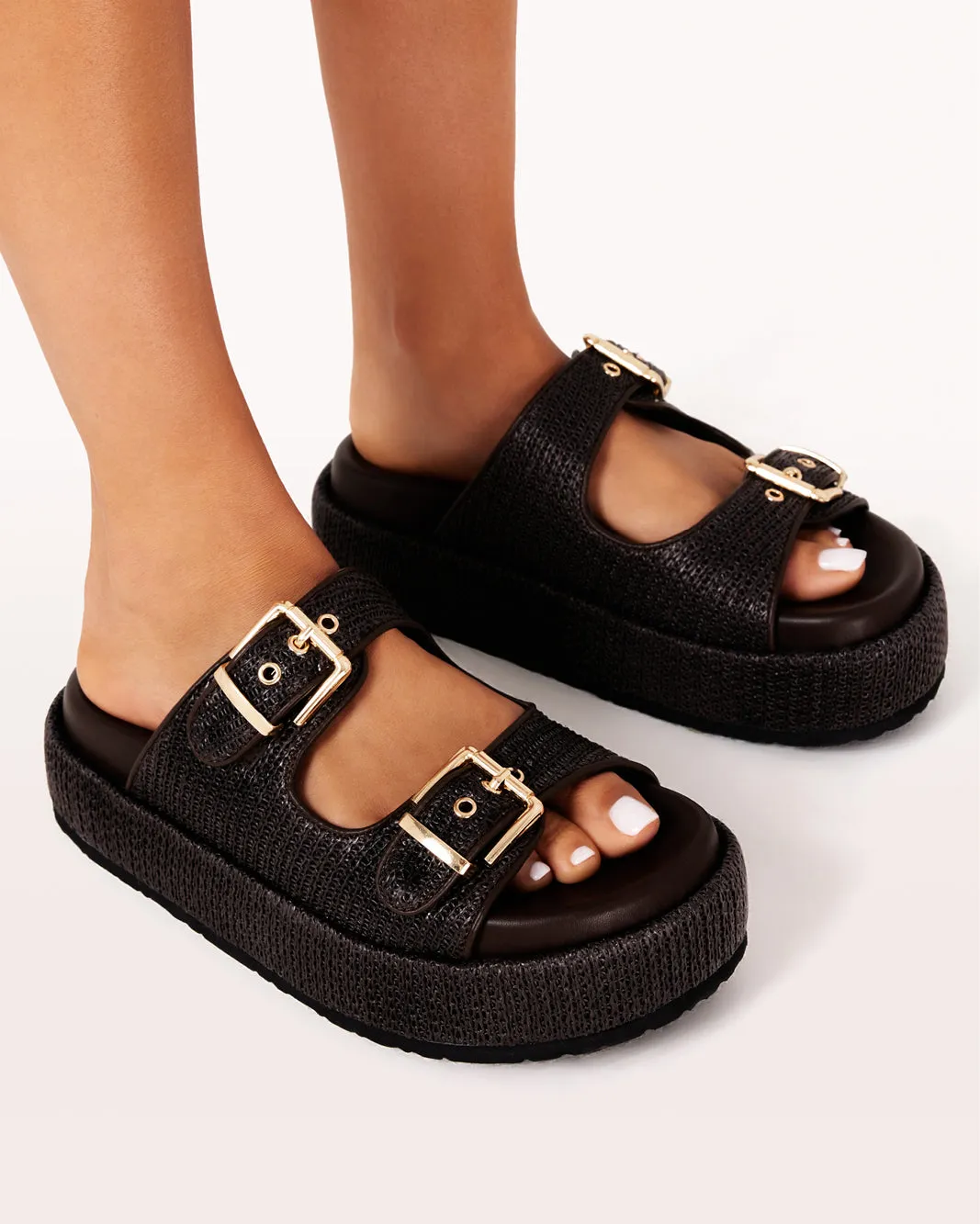 SIMEA - CHOCOLATE RAFFIA sold by Billini product image thumbnail 2