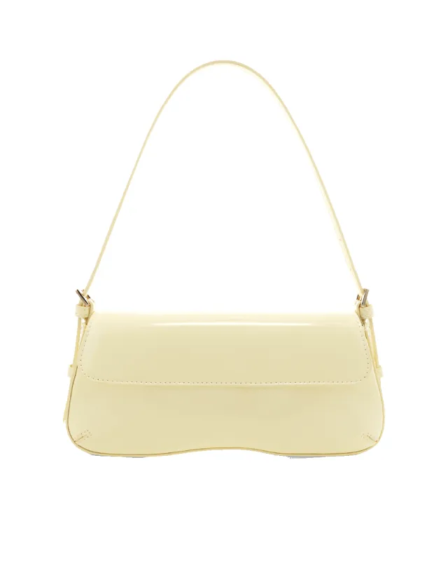 SABELLA SHOULDER BAG - LIMONCELLO PATENT-GOLD sold by Billini