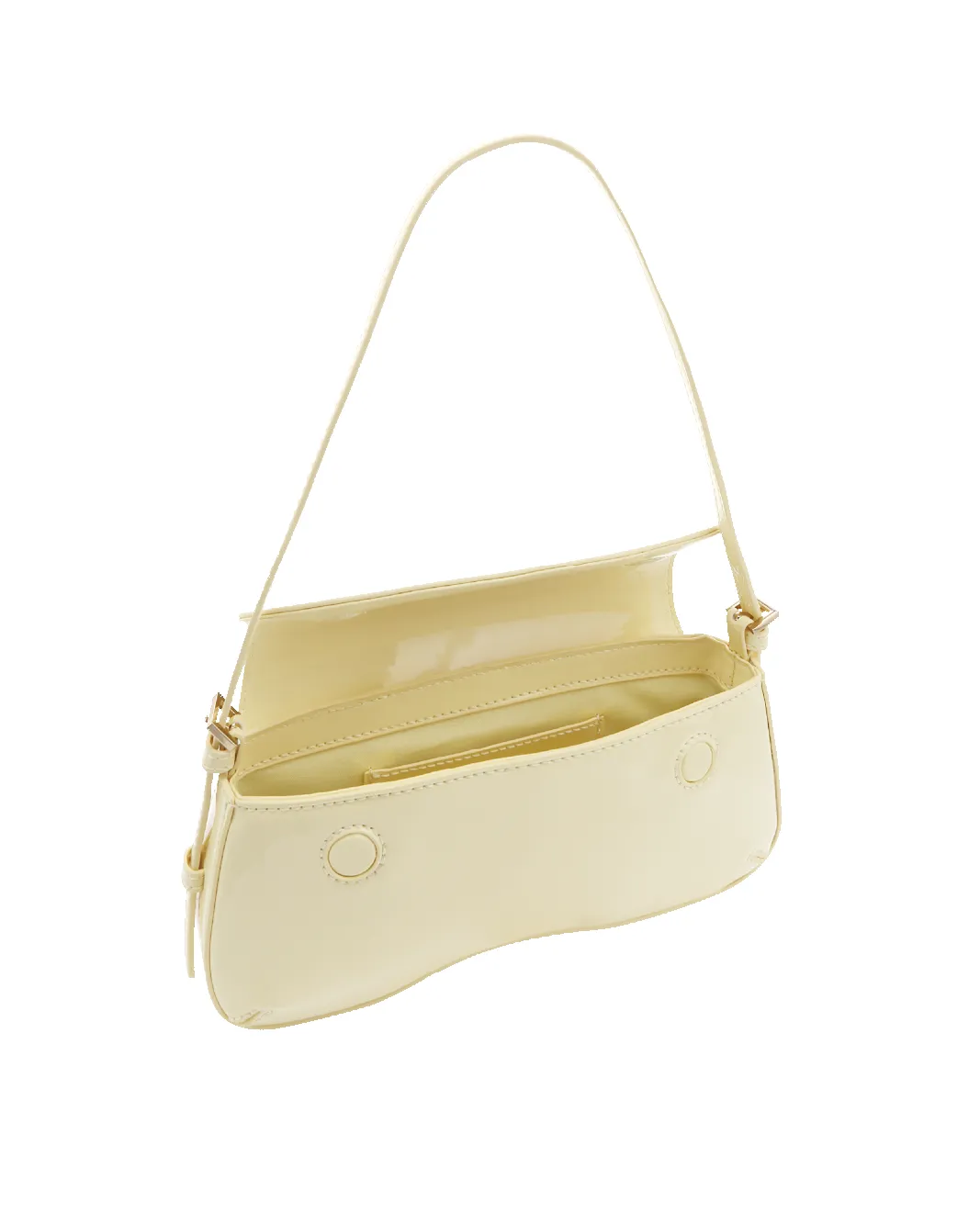 SABELLA SHOULDER BAG - LIMONCELLO PATENT-GOLD sold by Billini product image thumbnail 4
