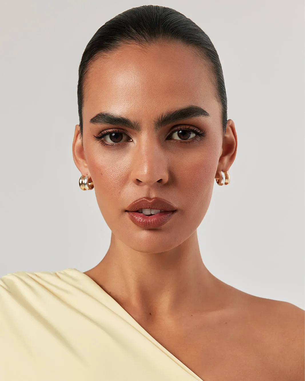 RIVER EARRINGS - GOLD-SILVER sold by Billini product image thumbnail 3