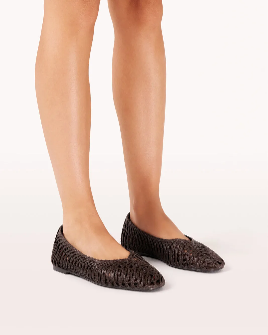 FAYETTE - CHOCOLATE RAFFIA WEAVE sold by Billini product image thumbnail 5